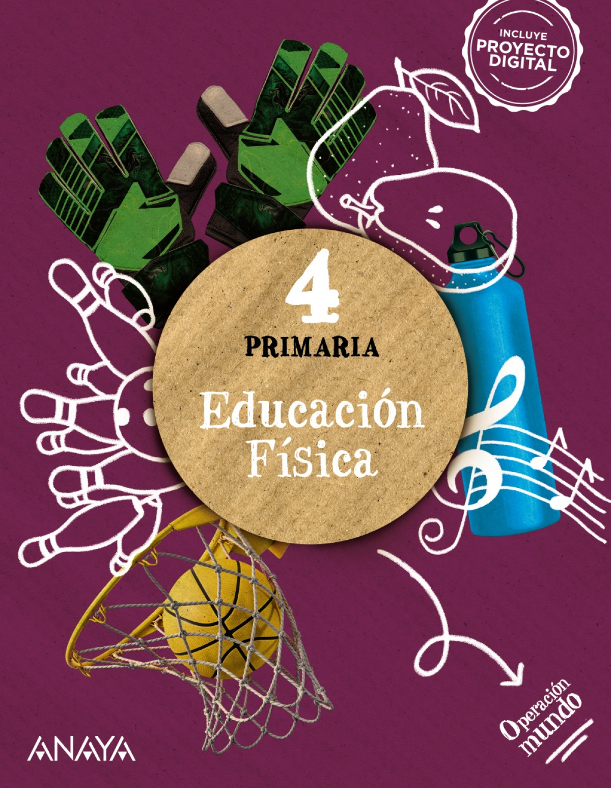 EDUCACIÓN FÍSICA 4ºPRIMARIA. OPERACIÓN MUNDO. ANDALUCÍA 2023