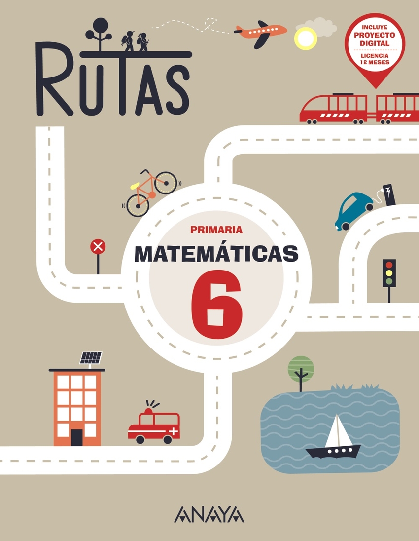 MATEMÁTICAS 6ºPRIMARIA. RUTAS 2023