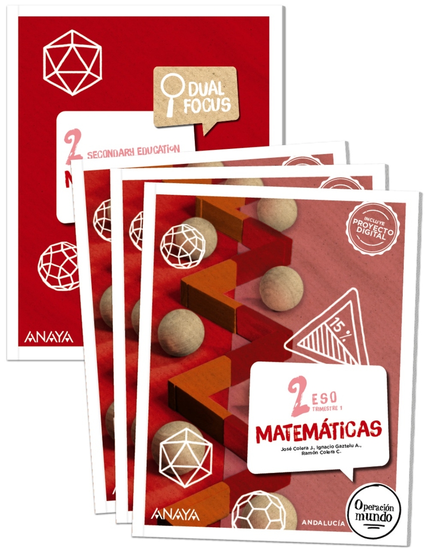 Matemáticas 2. (Trimestres + Dual Focus) 