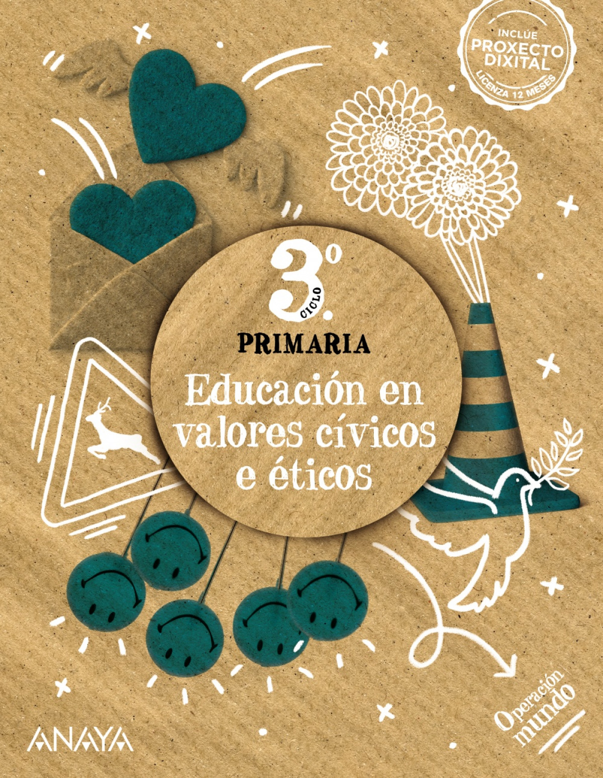  VALORES CÍVICOS Y ÉTICOS 3ºCICLO PRIM.OPERACIÓN MUNDO 2023 