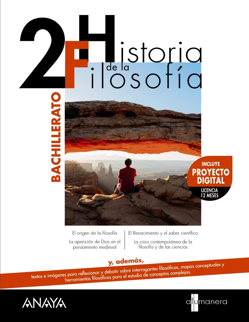  HISTORIA DE LA FILOSOFÍA 2ºBACHILLERATO. A TU MANERA 2023 
