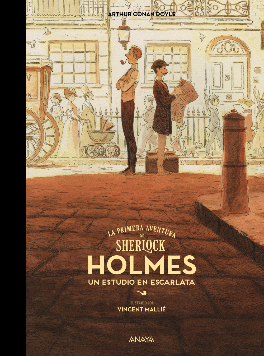  Estudio en escarlata. La primera aventura de Sherlock Holmes 