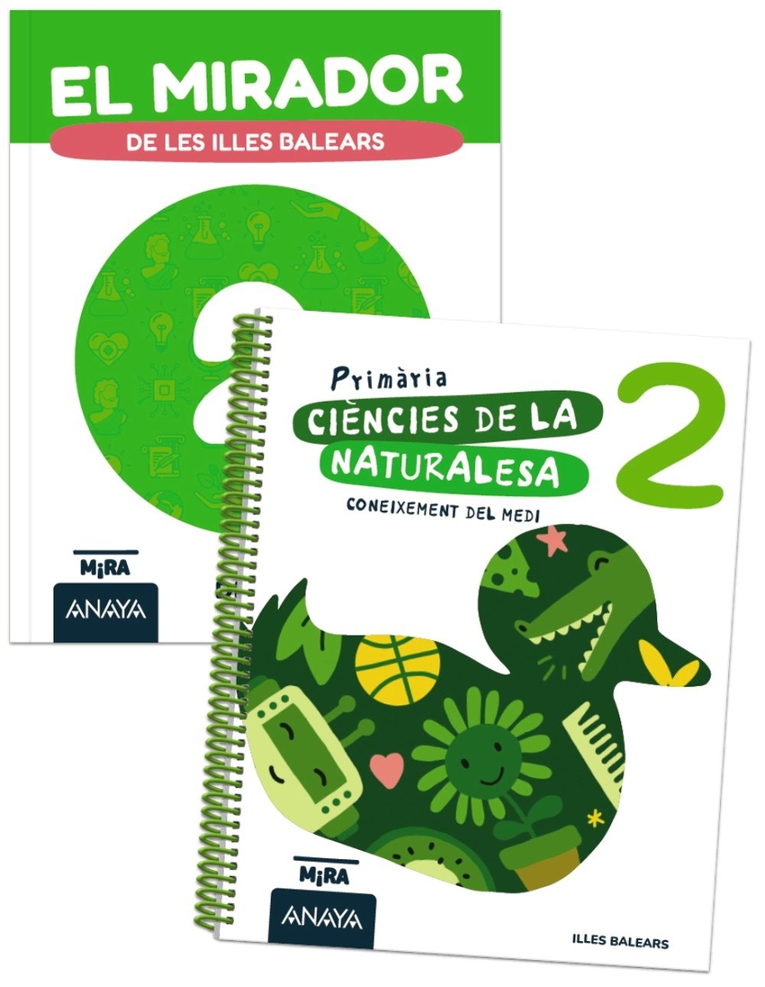  Coneixement del medi. Ciències de la naturalesa 2 + El mirador de 