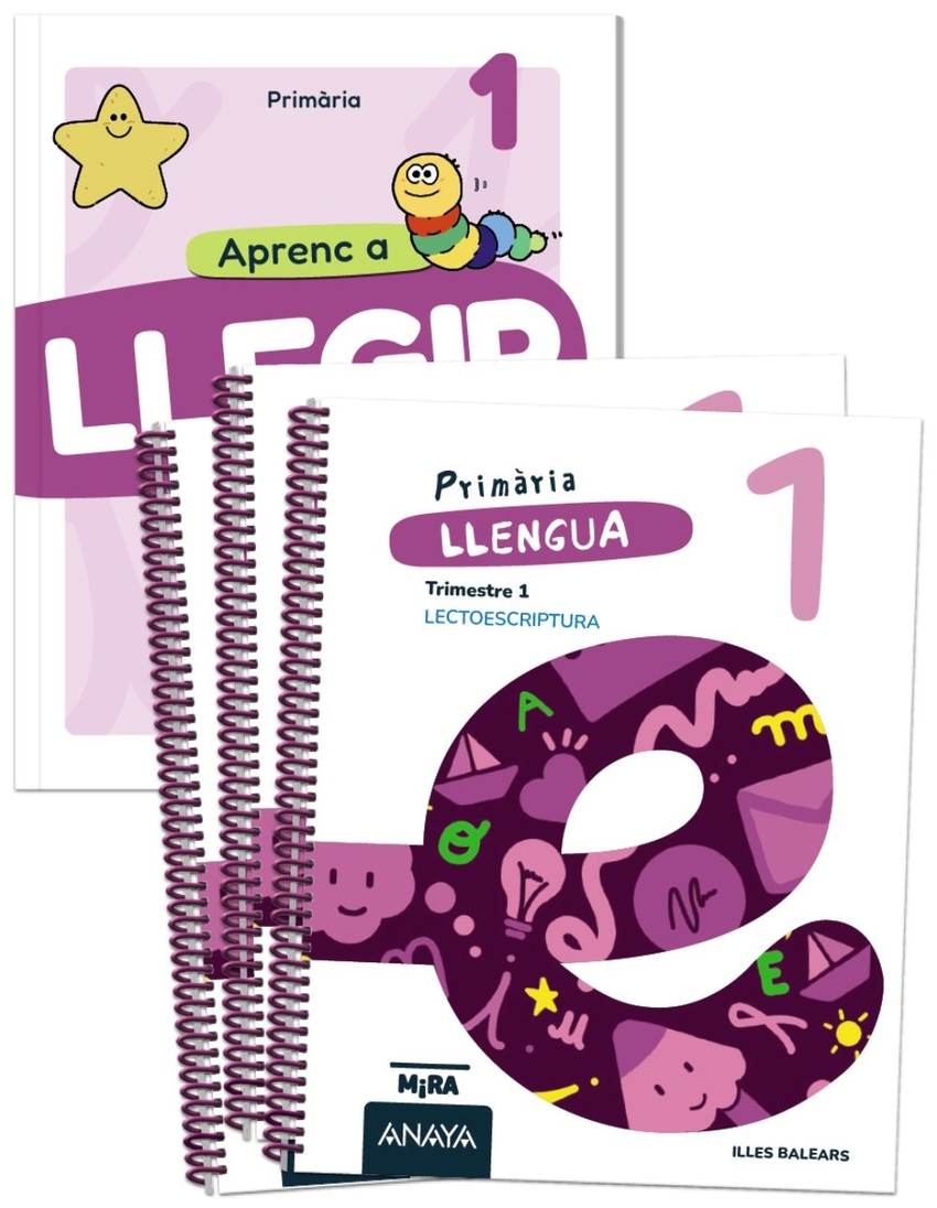  Llengua 1. + Llengua 1. Aprenc a llegir 