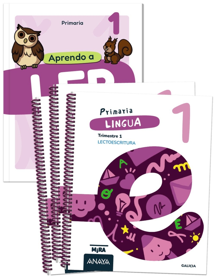  Lingua 1. + Lingua 1. Aprendo a ler 