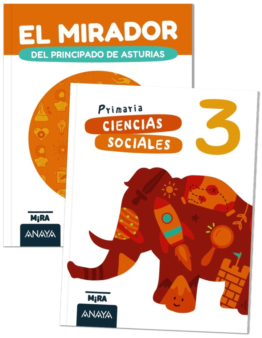  Ciencias Sociales 3 + El mirador del Principado de Asturias 