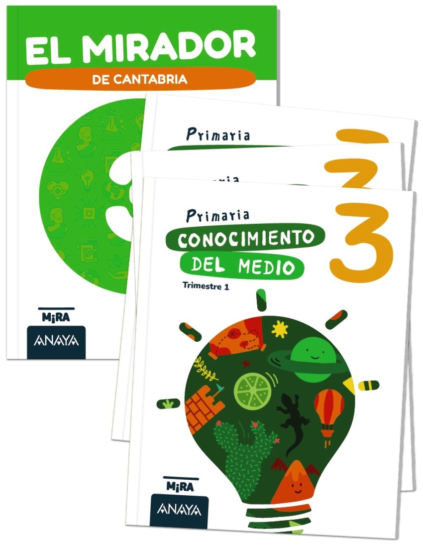  Conocimiento del Medio 3 + El mirador de Cantabria 