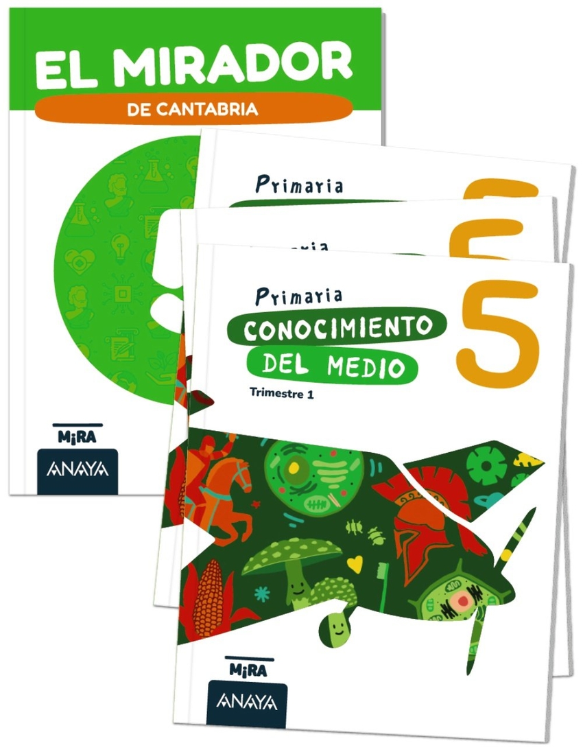  Conocimiento del Medio 5 + El mirador de Cantabria 