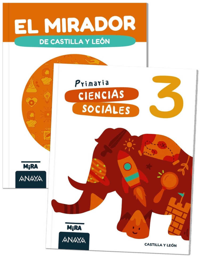  Ciencias Sociales 3 + El mirador de Castilla y León 
