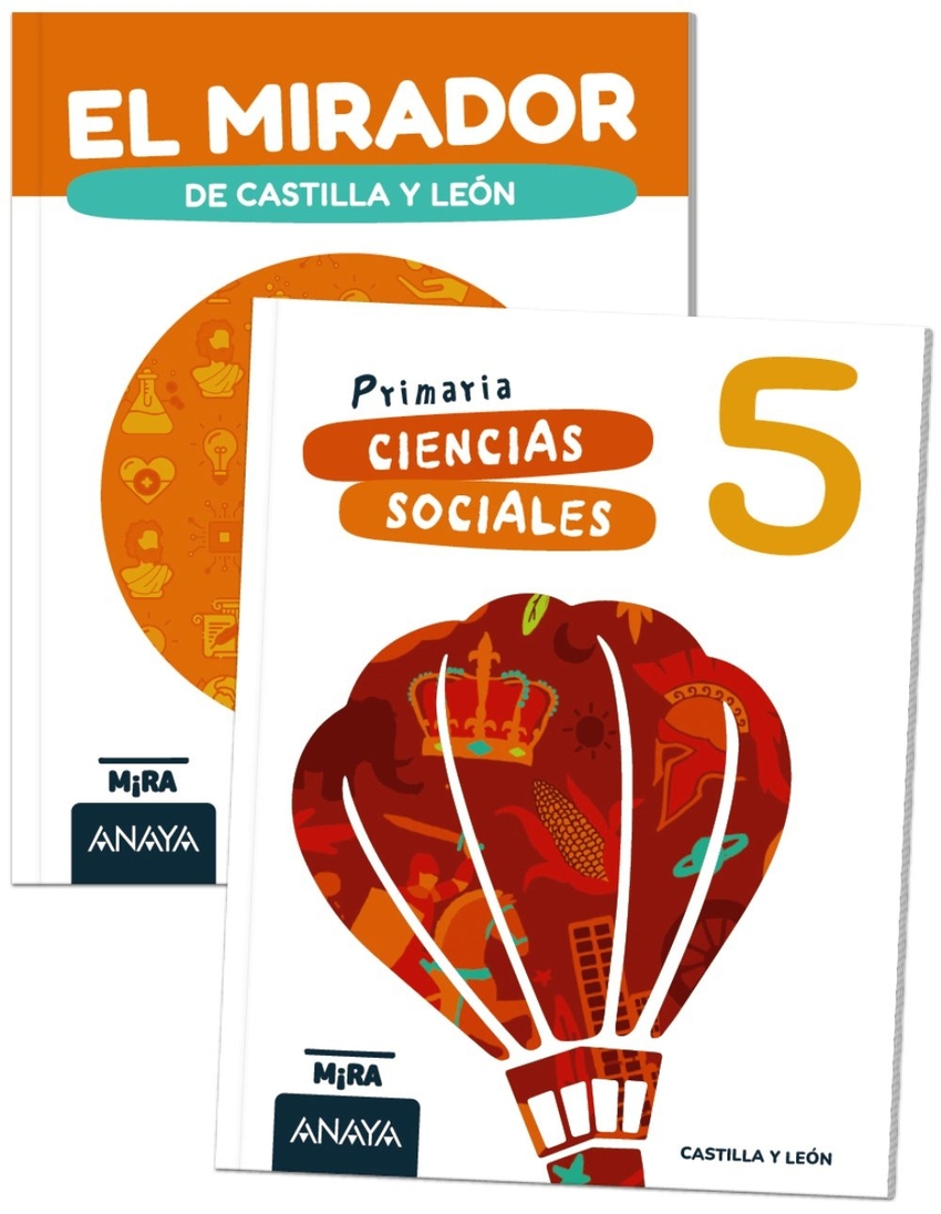  Ciencias Sociales 5 + El mirador de Castilla y León 