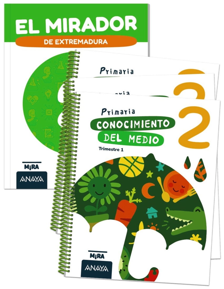  Conocimiento del Medio 2 + El mirador de Extremadura 