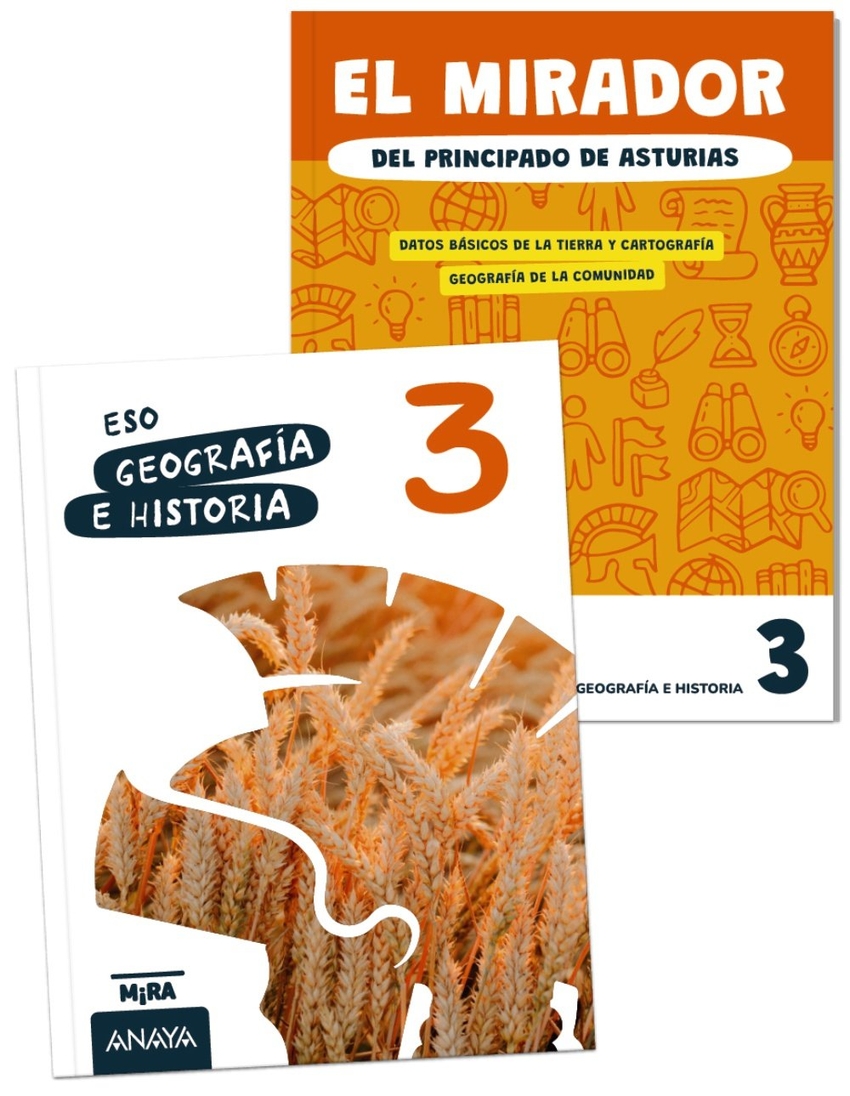 Geografía e Historia 3 + El mirador del Principado de Asturias 