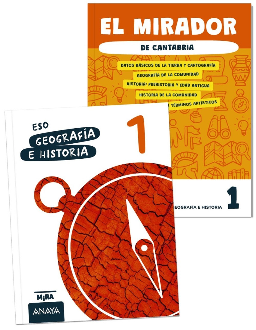  Geografía e Historia 1 + El mirador de Cantabria 