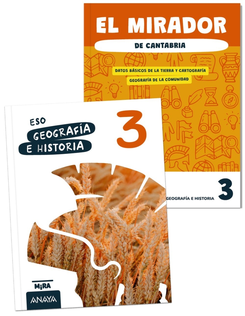  Geografía e Historia 3 + El mirador de Cantabria 