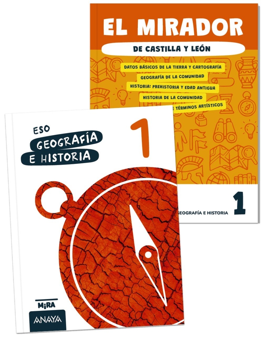  Geografía e Historia 1 + El mirador de Castilla y León 