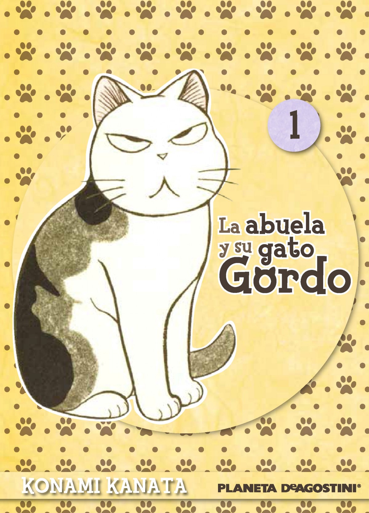 La abuela y su gato gordo 