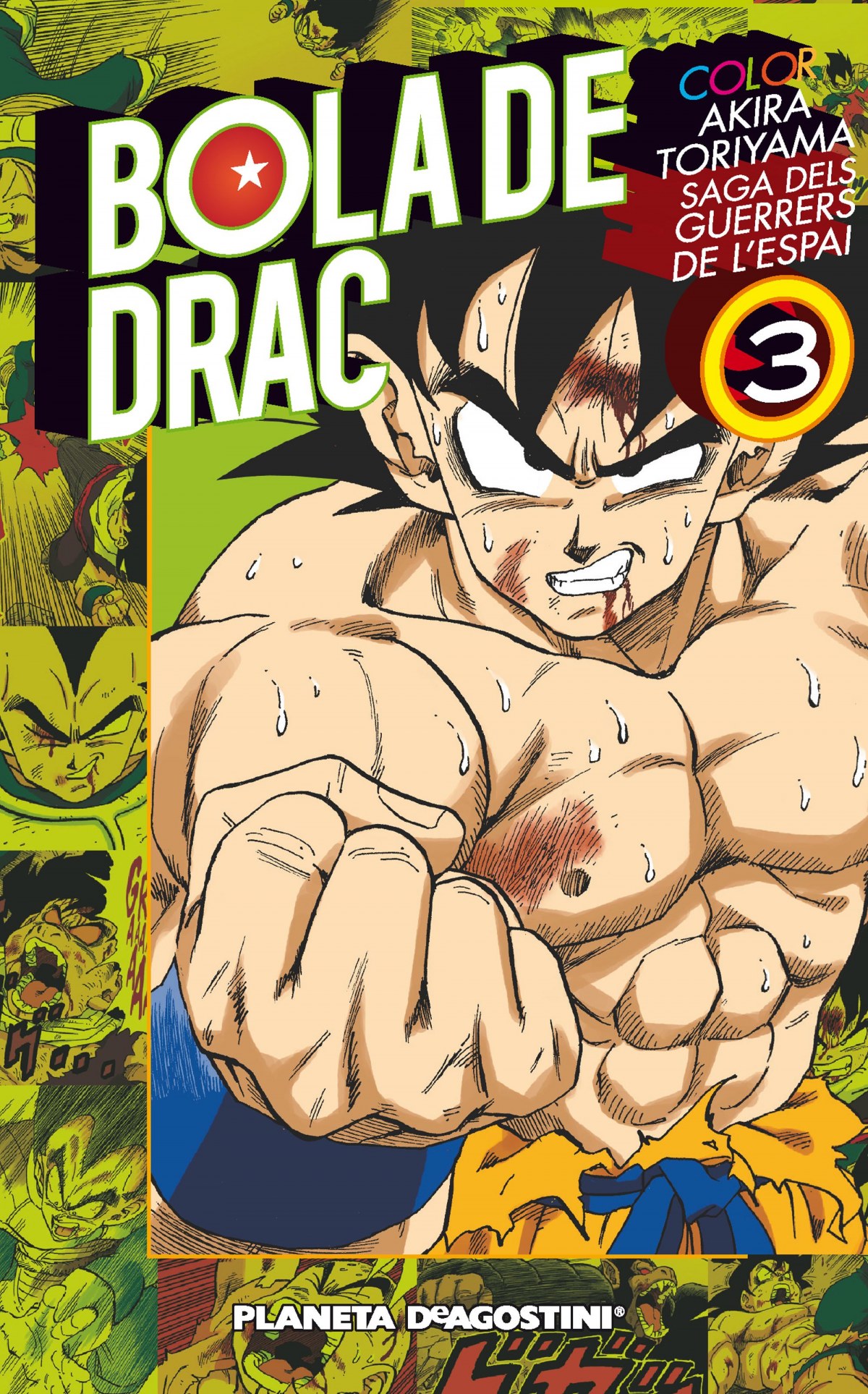 BOLA DE DRAC COLOR SAIYAN Nº3