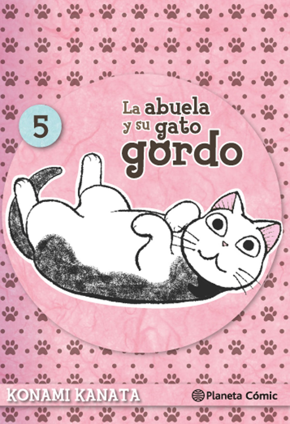 La abuela y su gato gordo