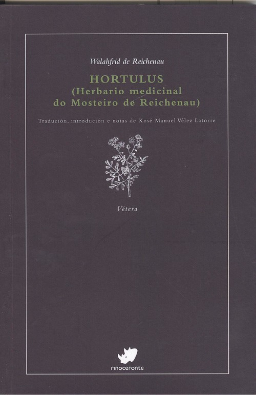  HORTULUS (HERBARIO MEDICINAL DO MOSTEIRO DE REICHENAU 