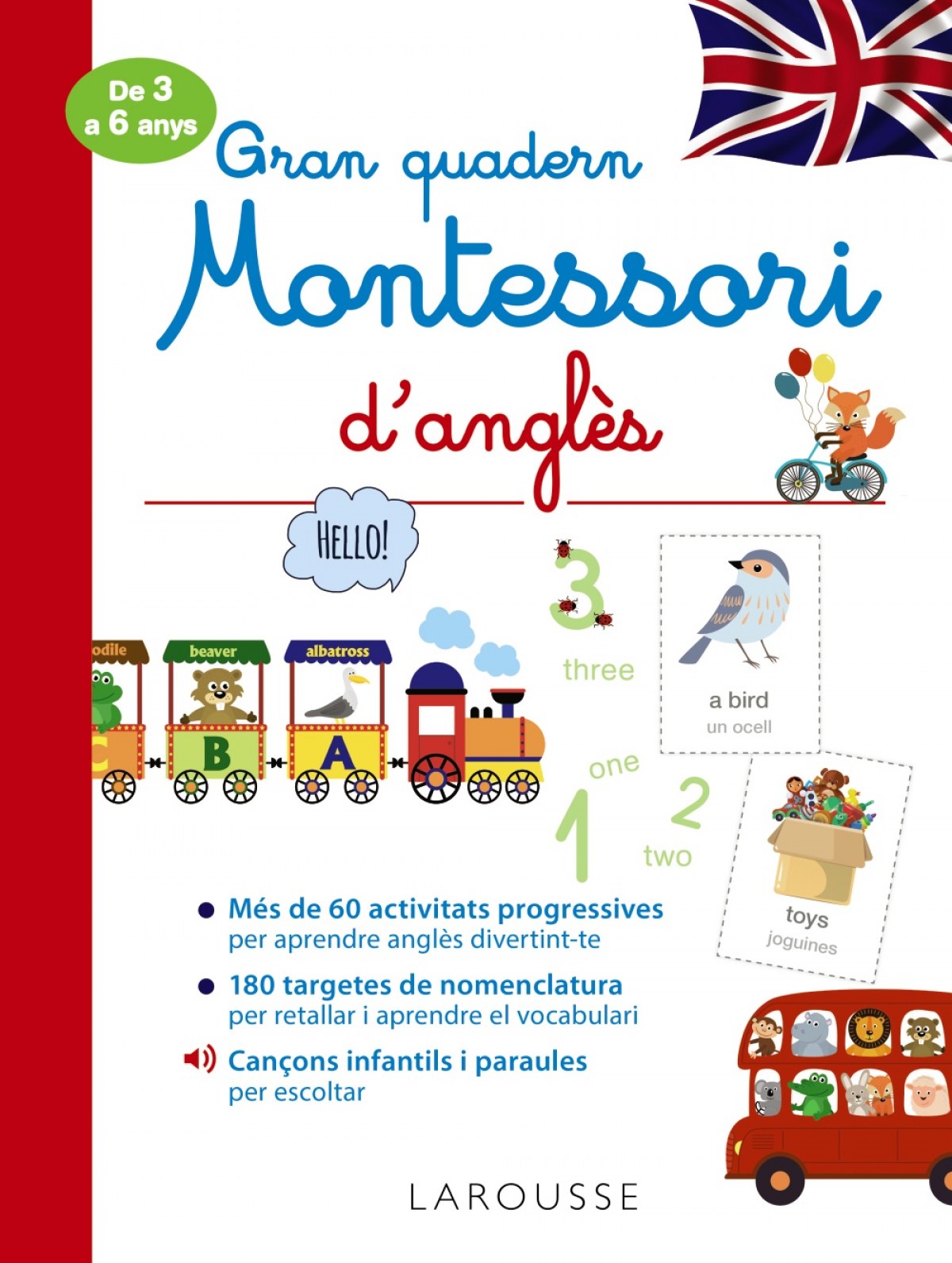  Gran quadern Montessori d'anglès 