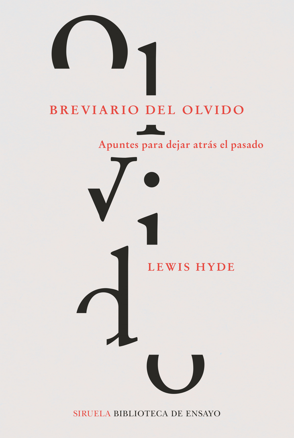  Breviario del olvido 