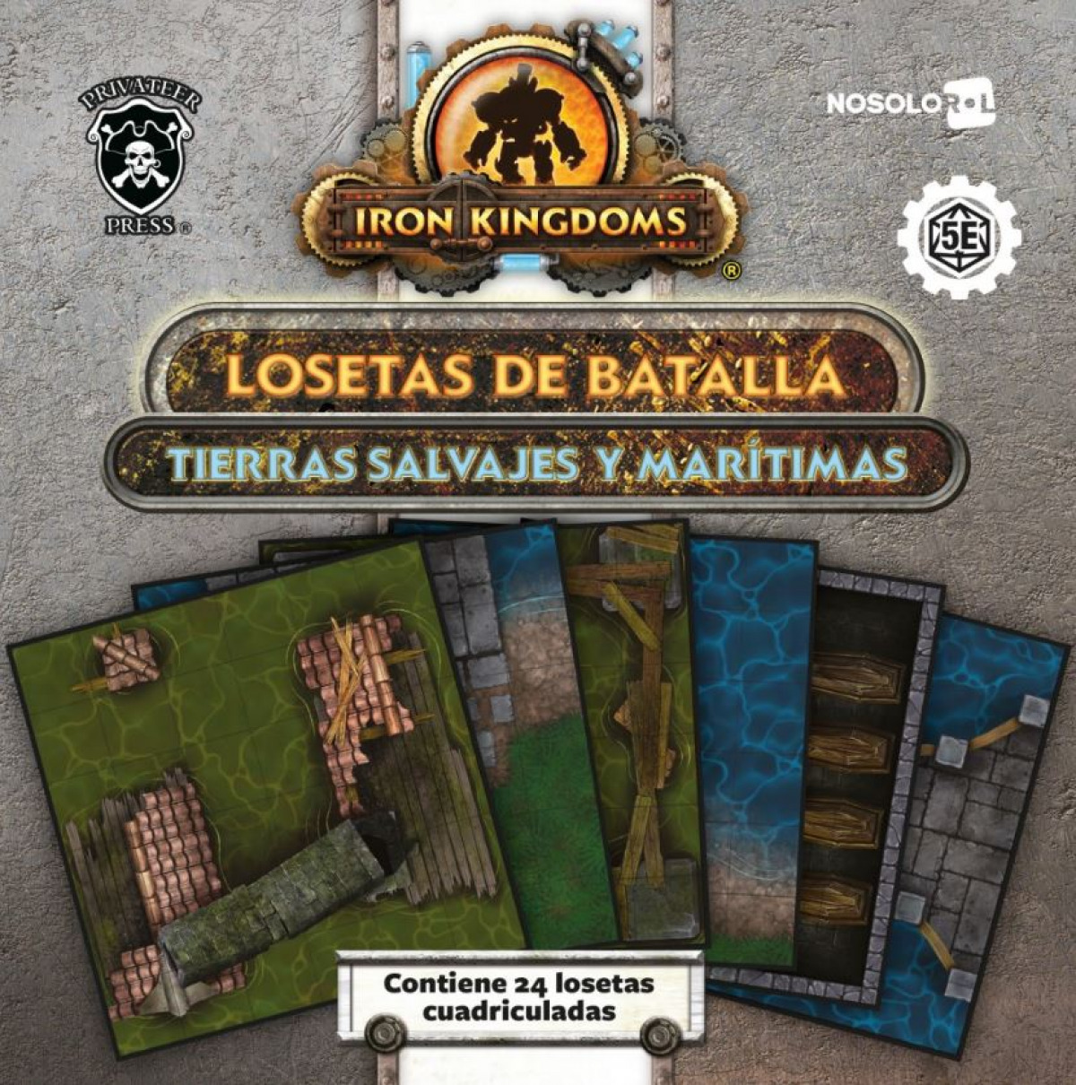 IK: LOSETAS BATALLA - TIERRAS SALVAJES Y MARÍTIMAS