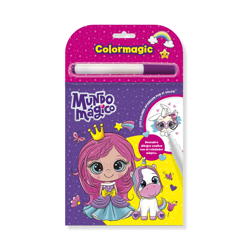 LUDUM MUNDO MAGICO - LIBRETA ROTULADOR COLORMAGIC
