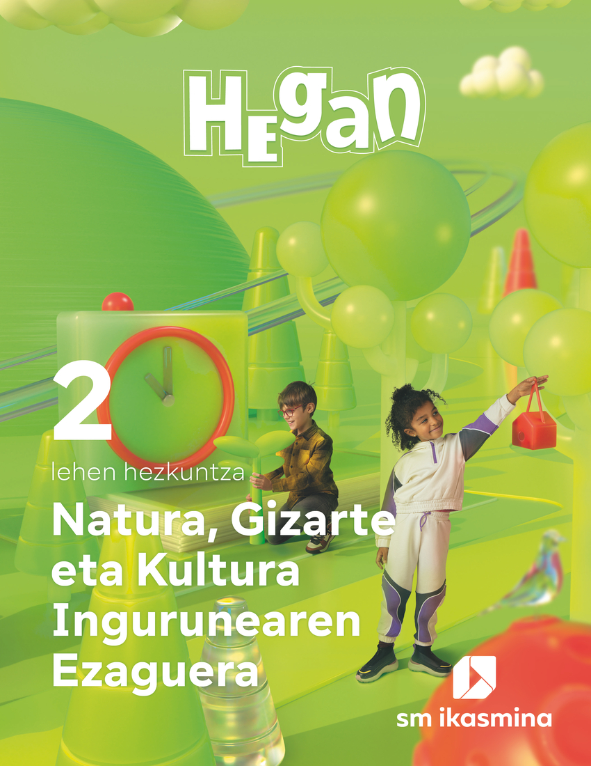 Natura, Gizarte eta Kultura Ingurunearen Ezaguerra. Lehen Hezkuntza 2. Hegan