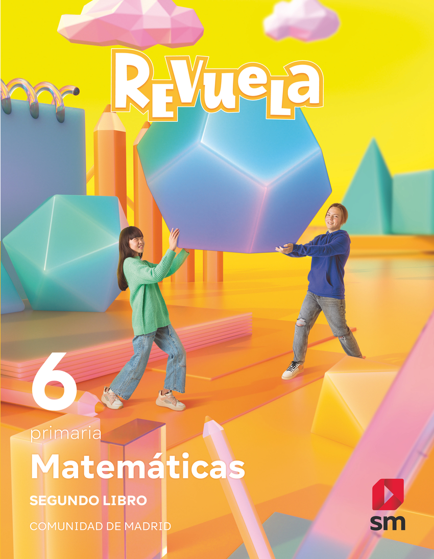 MATEMÁTICAS 6ºPRIMARIA. TRIMESTRES TEMÁTICOS. REVUELA. MADRID 2023