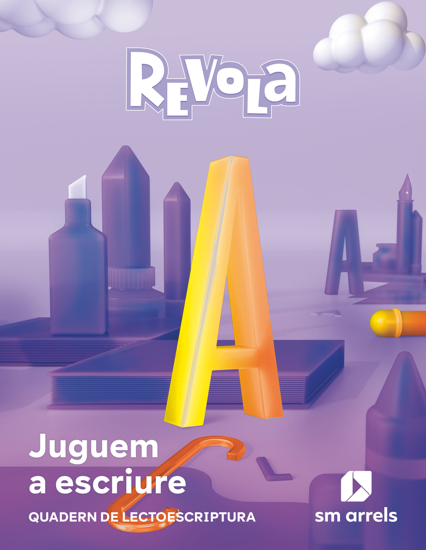 Quadern de lectoescritura. Juguem a escriture. 1 Primària. Revola