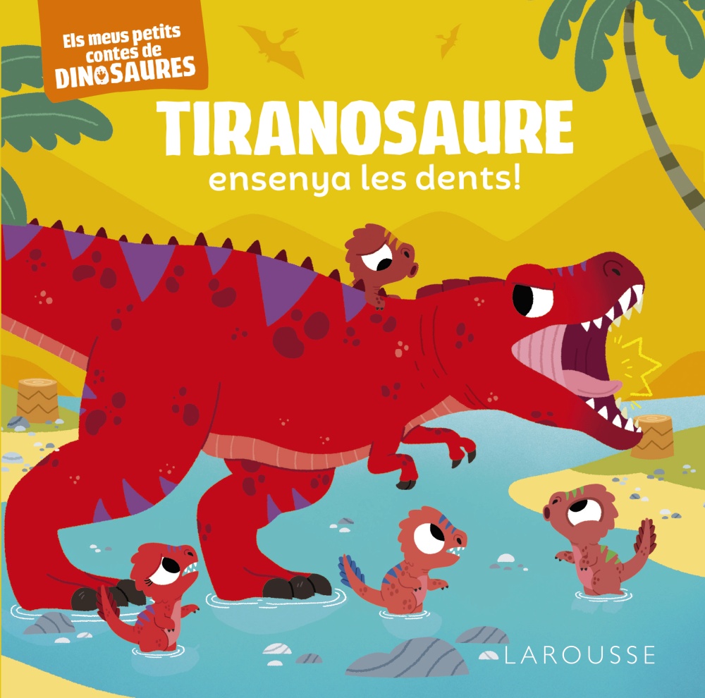  Tiranosaure ensenya les dents! 