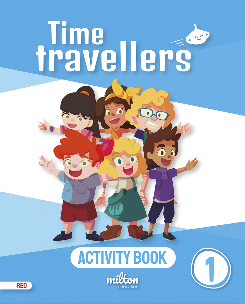 Time Travellers 1 Red Activity Book English 1 Primaria (print)