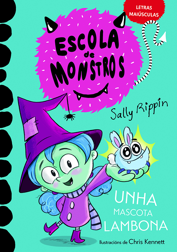 Aprende a ler na Escola de Monstros 1 - Unha mascota lambona