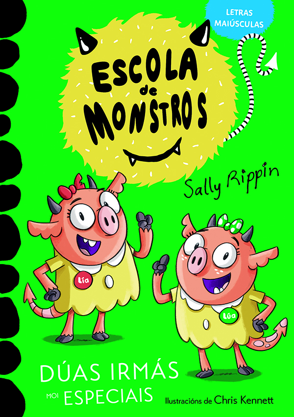 Aprende a ler na Escola de Monstros 3 - Dúas irmás moi especiais