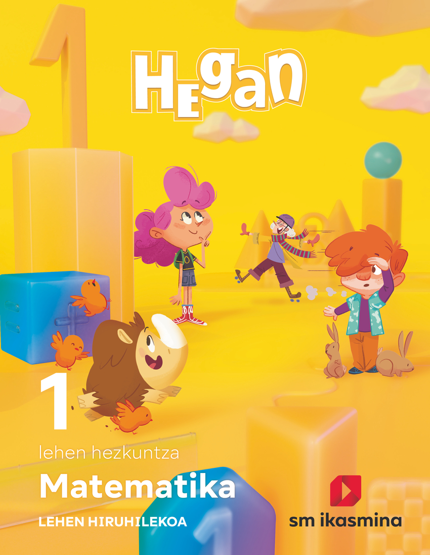  Matematika. Lehen Hezkuntza 1. Hiruhilekoetan. Hegan 