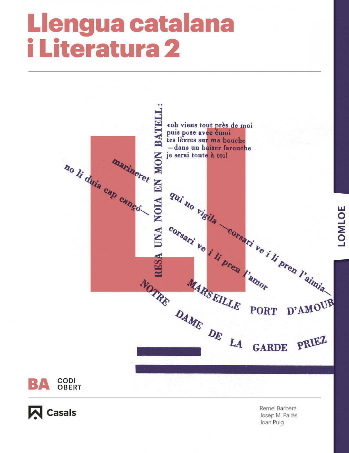 LLENGUA CATALANA 2N.BATXILLERAT CODI OBERT. CATALUNYA 2023