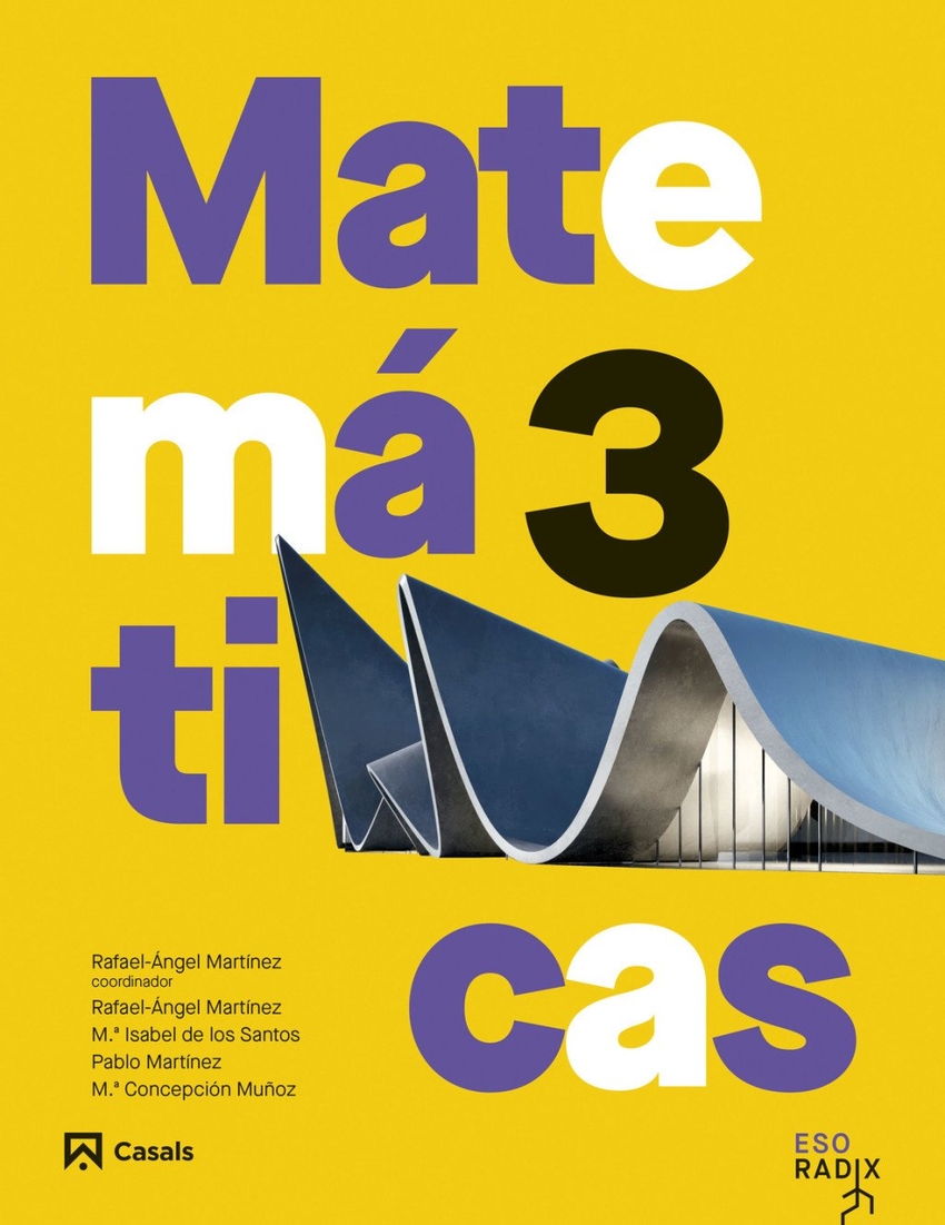  Matemáticas 3 ESO RADIX 