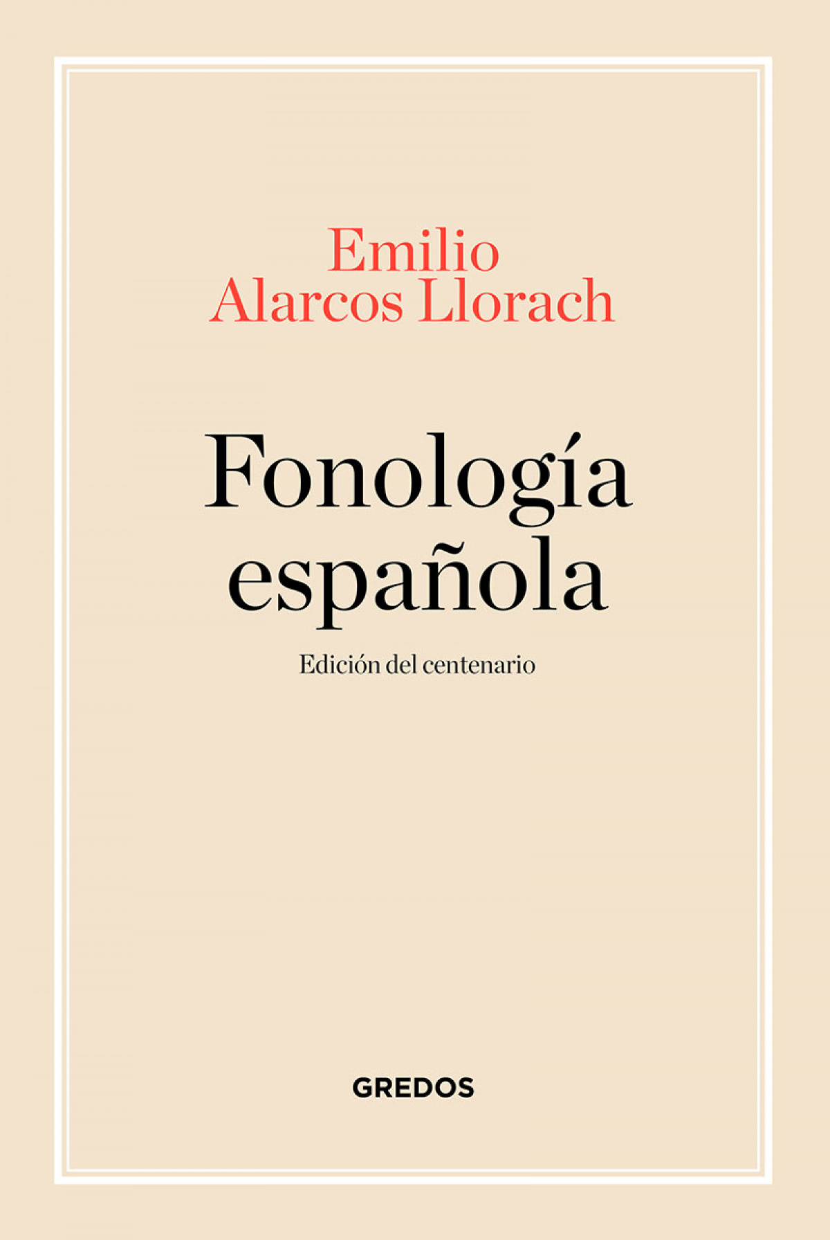  Fonología española. Edición centenario 