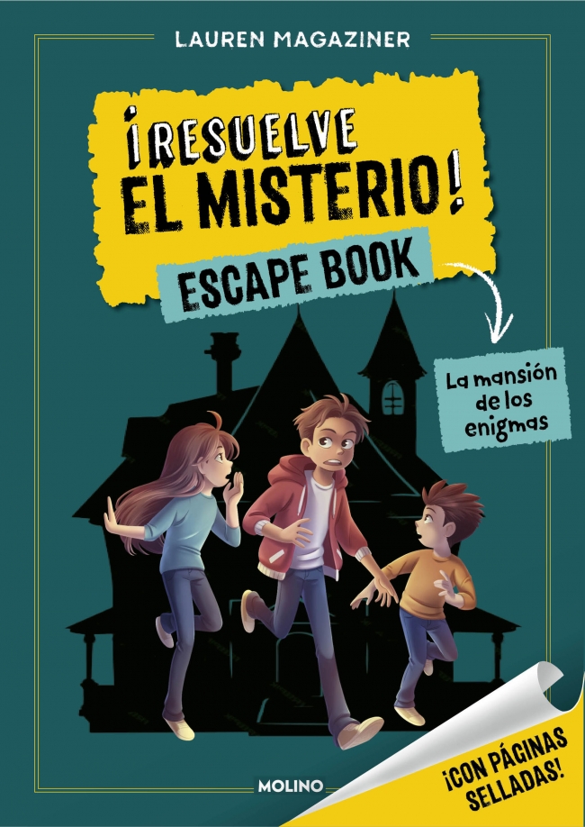  íResuelve el misterio! Escape Book 1 - La mansión de los enigmas 