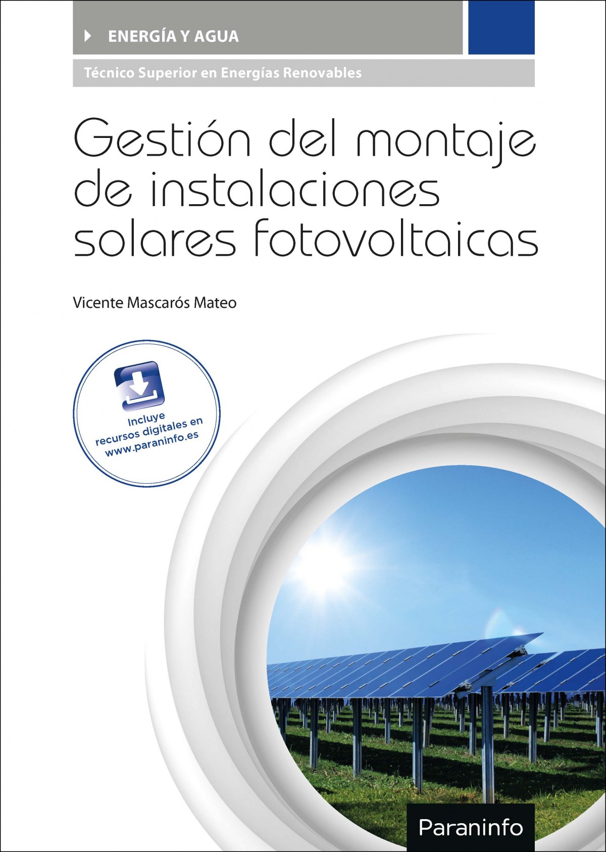 Gestión  del montaje instalaciones solares fotovoltaicas