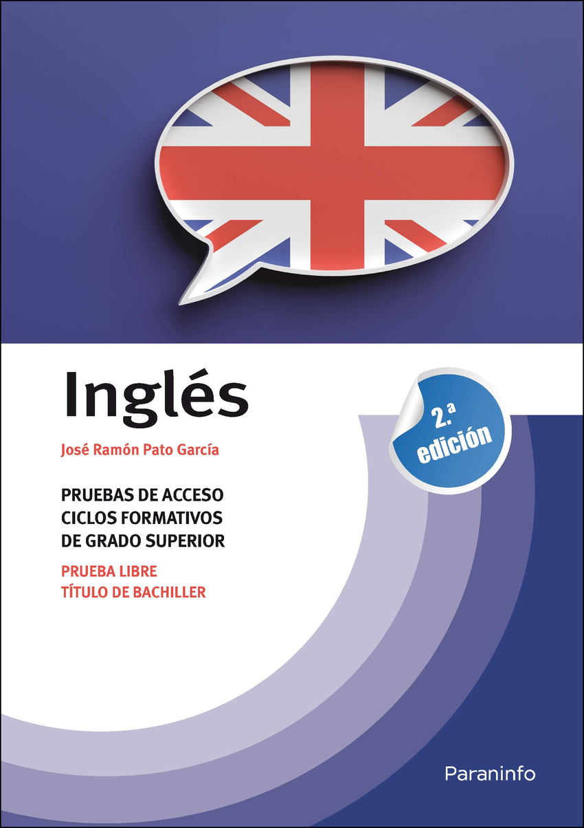  Temario inglés pruebas acceso ciclos formativos grado superior 
