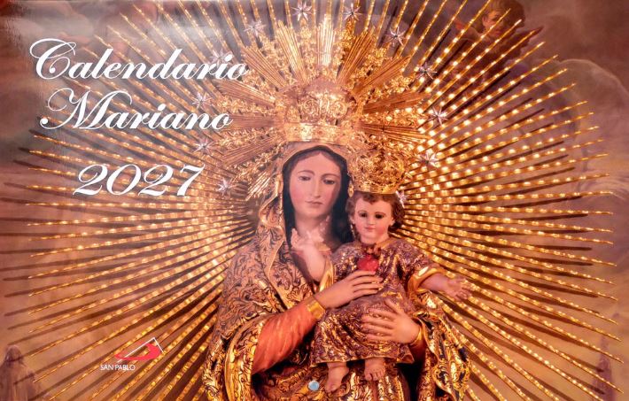  Calendario pared Mariano 2027 