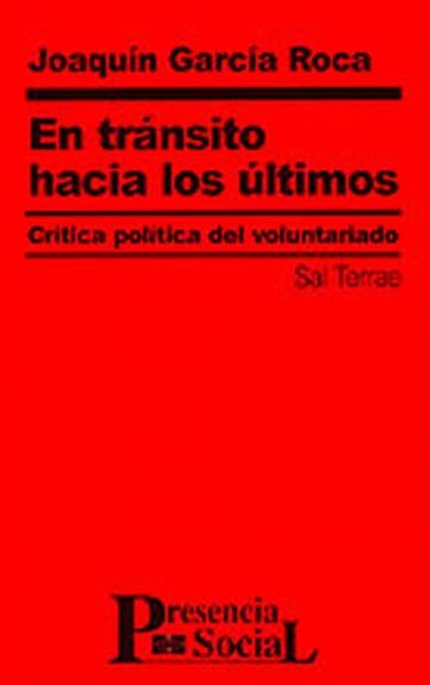  En tránsito hacia los últimos 