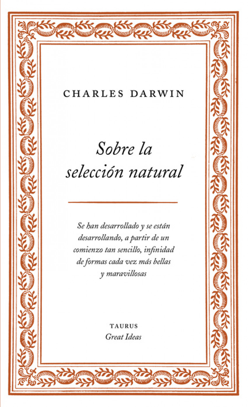  Sobre la selección natural 