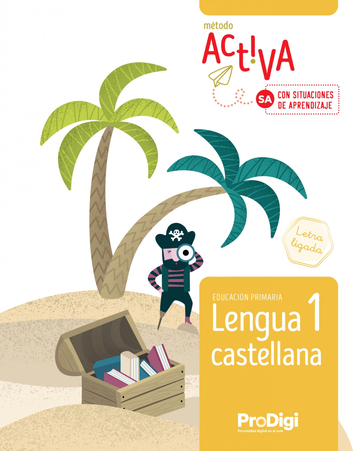 LENGUA 1ºEP 25 LETRA LIGADA NUEVA ACTIVA PRODIGI S