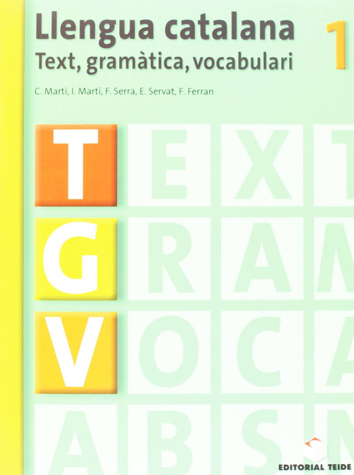  TGV.LLENGUA CATALANA 1R.ESO 