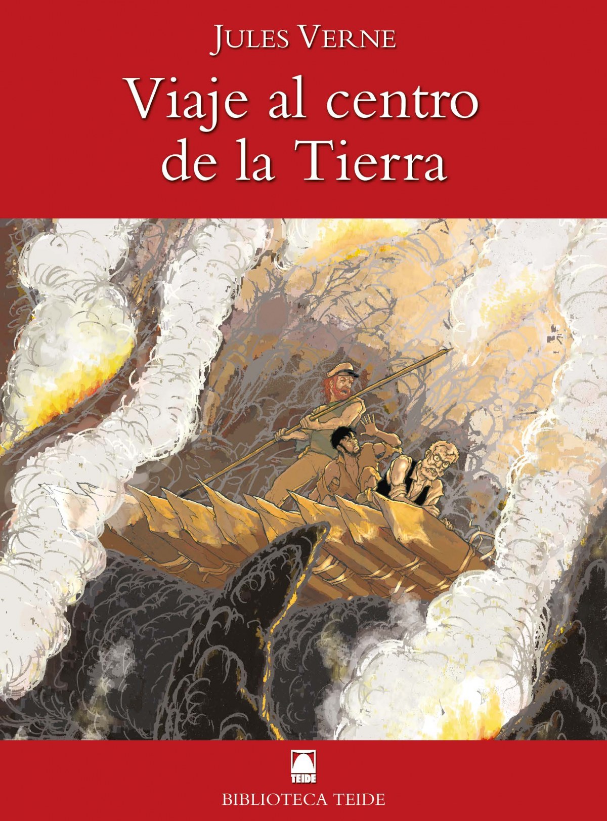  Biblioteca Teide 025 - Viaje al centro de la tierra -J. Verne- 
