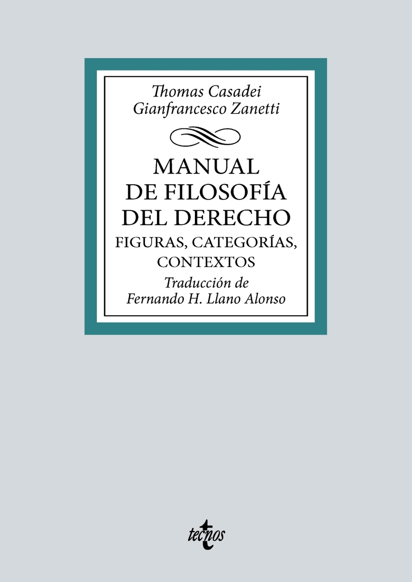 Manual de Filosofía del Derecho. Figuras, categorías, contextos