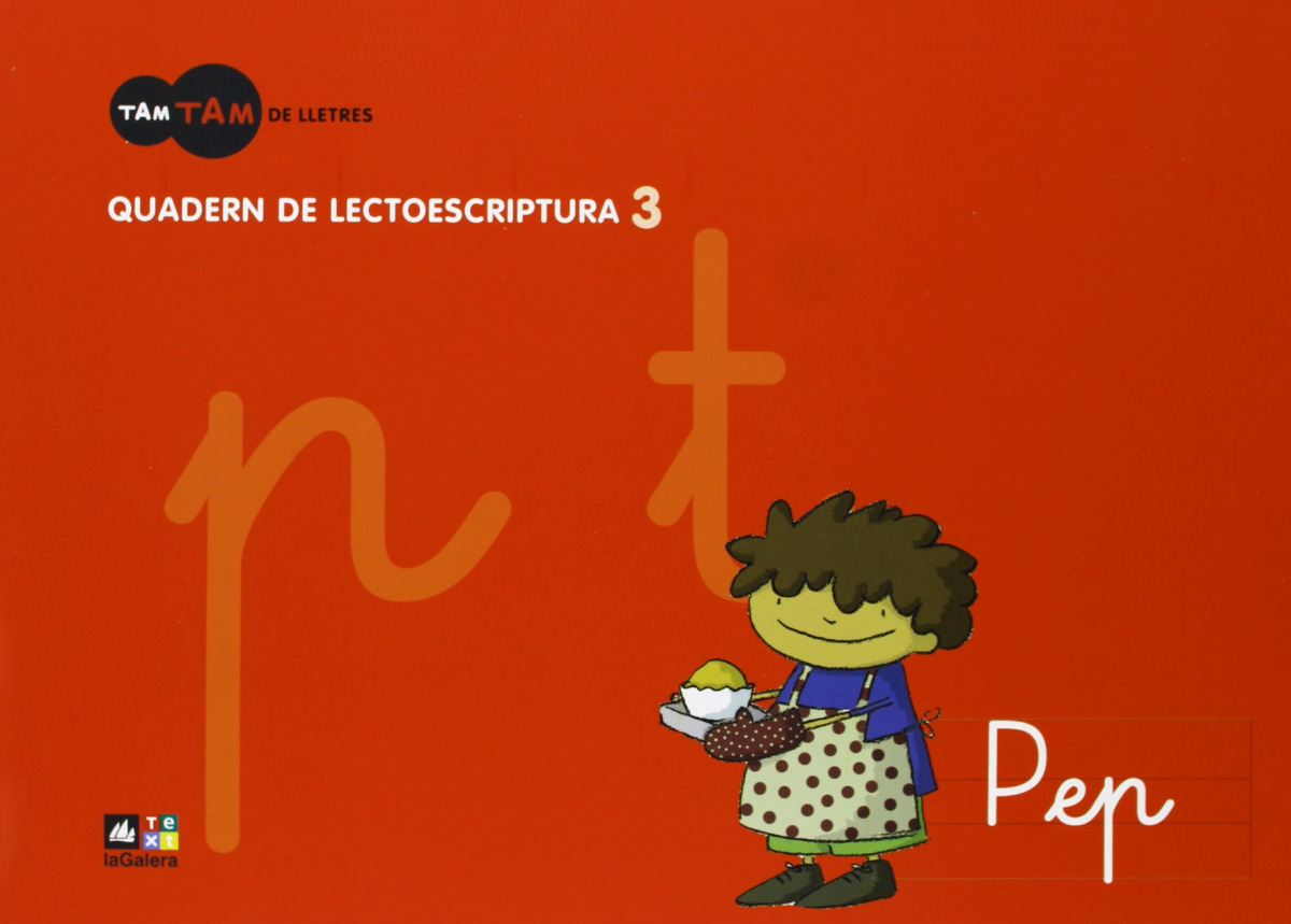 (CAT).(08).(3.5 ANYS) TAM TAM LLETRES.(QUAD. LECTOESCRIPTURA