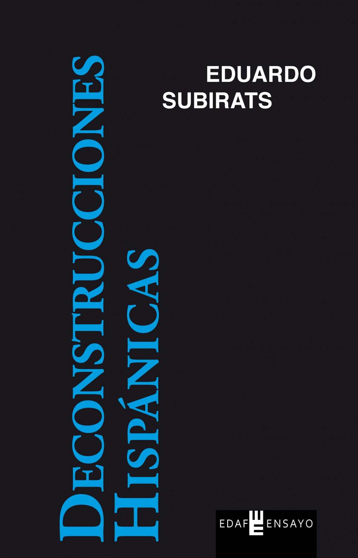  DECONSTRUCCIONES HISPANICAS 